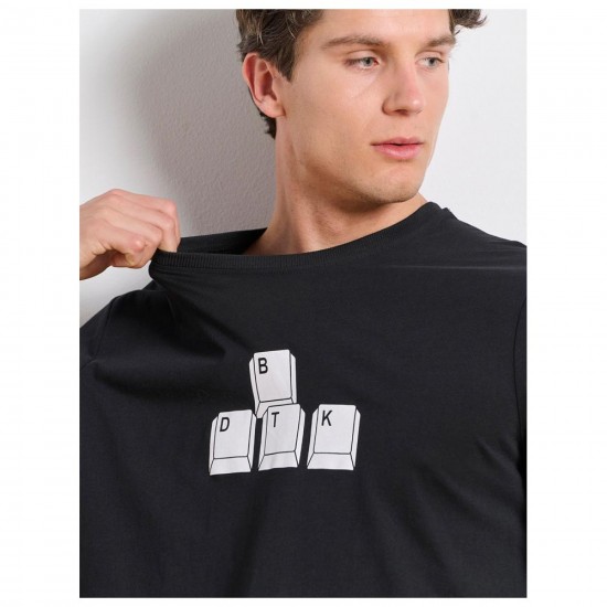 Ανδρικό bdtk κοντομάνικο t-shirt black 1251-953928
